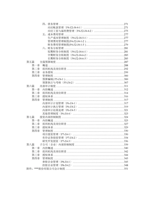 企业内部控制制度(doc 436页).docx