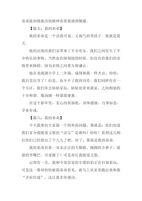 我的弟弟作文200字.docx