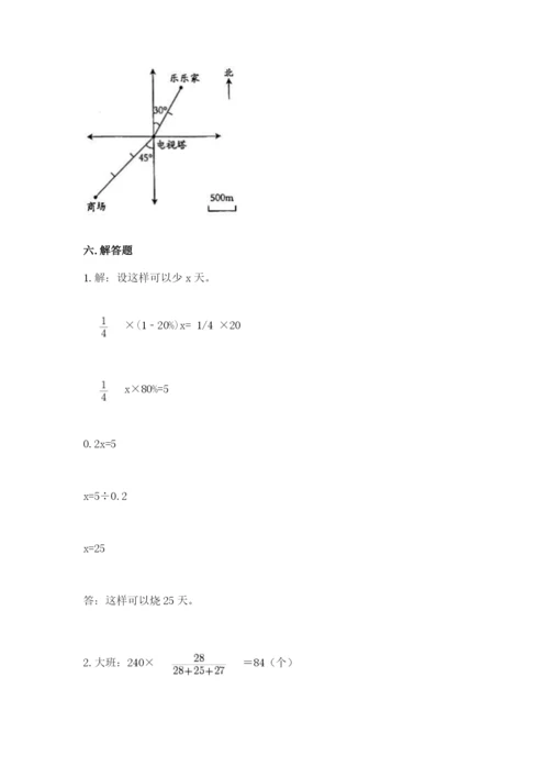 六年级下册数学期末测试卷精品【名师推荐】.docx