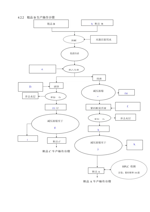 紫杉醇工艺规程模板.docx