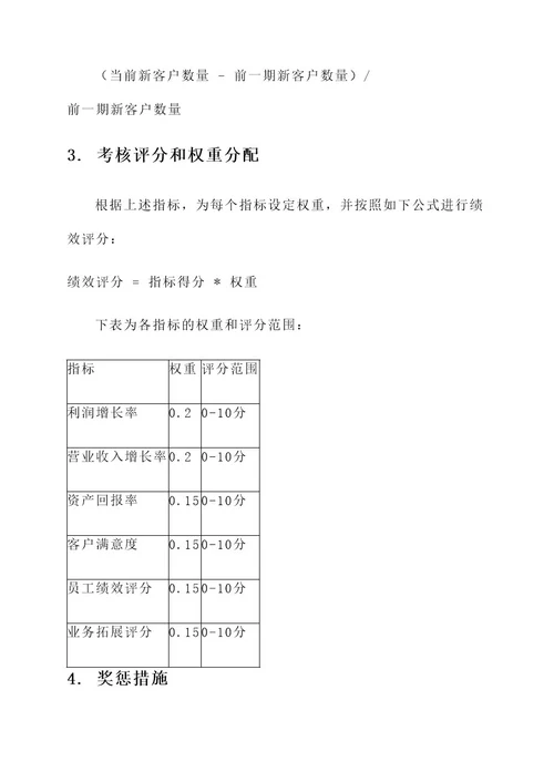 集团对子公司绩效考核方案