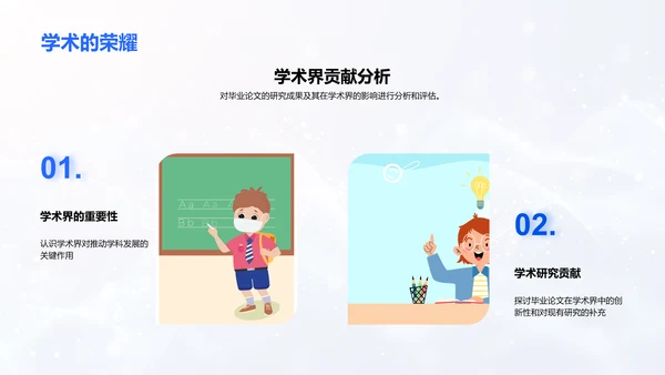 毕业论文答辩报告PPT模板