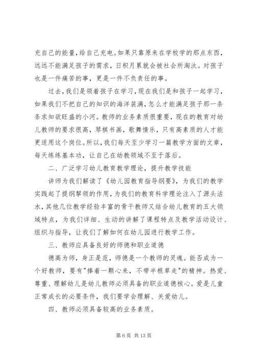 学习培训心得体会 (6).docx