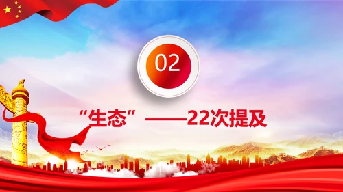 聚焦全国两会到团组高频词PPT模板