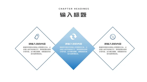 简约风蓝色办公大楼企业宣传汇报PPT模板