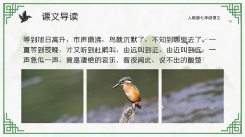 中国山水花鸟山水通用PPT模板