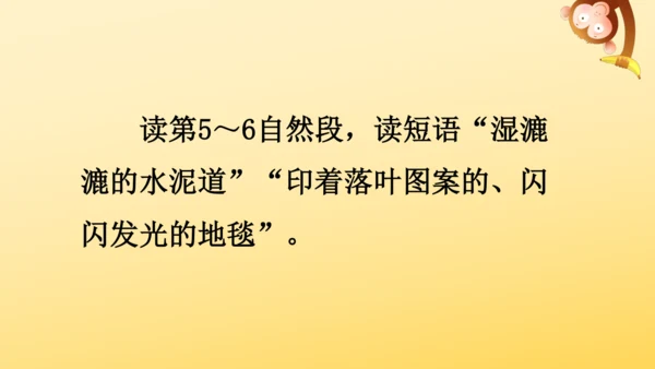 5《铺满金色巴掌的水泥道》   课件