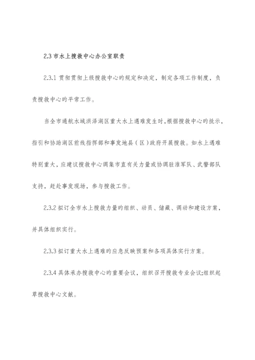 市水上交通突发事件应急全新预案.docx