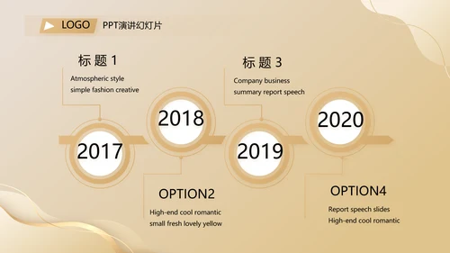 金色项目商业计划书PPT动态模板