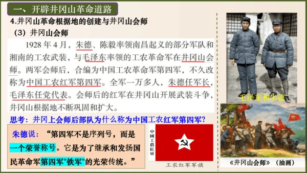 第16课毛泽东开辟井冈山道路（课件）-八年级历史上册优质教学课件（统编版）