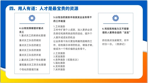 简约风3D小人领导力与执行力企业中层干部培训PPT课件