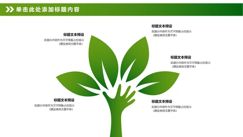 绿色清新卡通幼儿园儿童绘画课美术培训班PPT