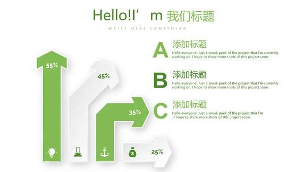 绿色小清新春季护肤宣传动态PPT