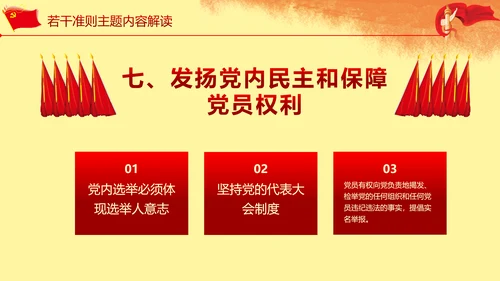 关于新形势下党内政治生活准则PPT