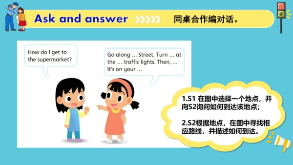 Unit3 Asking the way  Grammar time & Fun time 课件(共