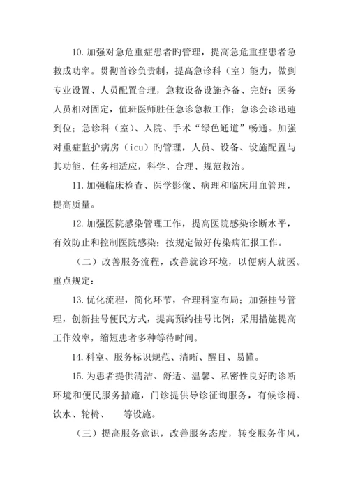 以病人为中心以提高医疗服务质量为主题的医院管理年活动方案.docx