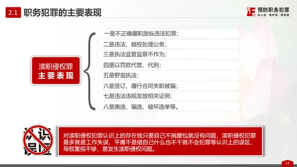 预防职务犯罪思想教育专题讲座PPT课件
