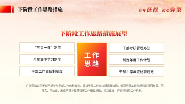 红金风党建工作汇报干部工作汇报述职报告党课ppt模板工作总结
