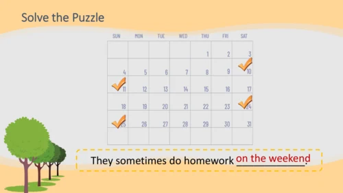 Unit 1 My day Part Part B Let's learn课件（33张PPT)