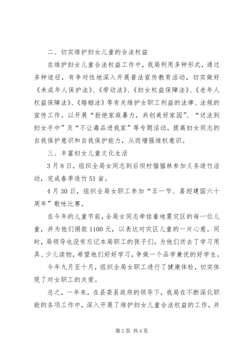 统计局妇幼工作总结及工作计划.docx