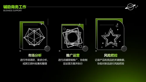 酸性风绿色工作汇报PPT套装