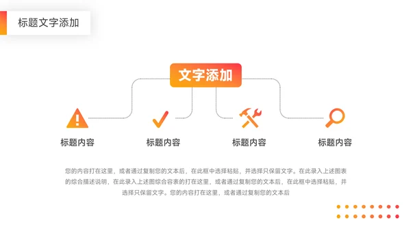 橙色渐变欧美风领导与领导力PPT模板