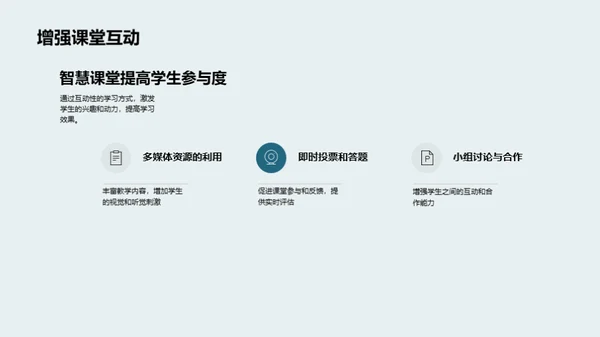 深化智慧课堂应用