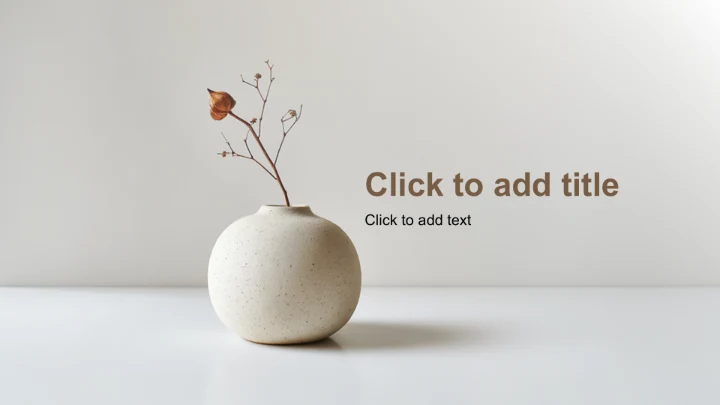 白简约风PPT主题