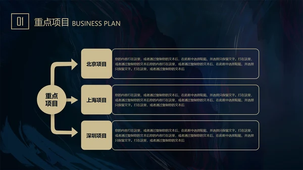 质感高端通用PPT商业计划书