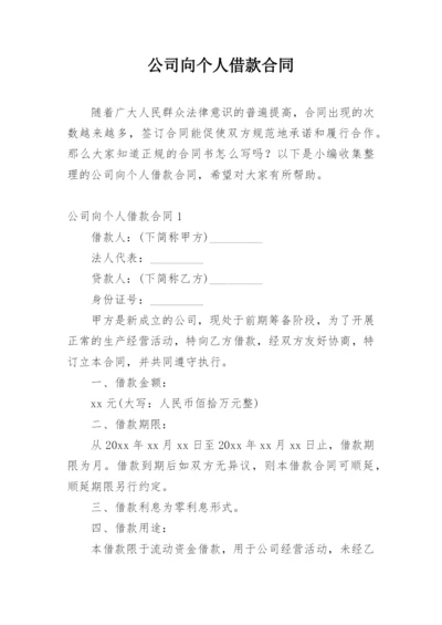 公司向个人借款合同_1.docx