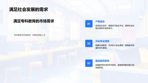 专科教育演变与升级PPT模板