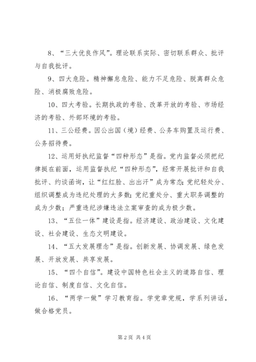 党员应知应会二十八点.docx