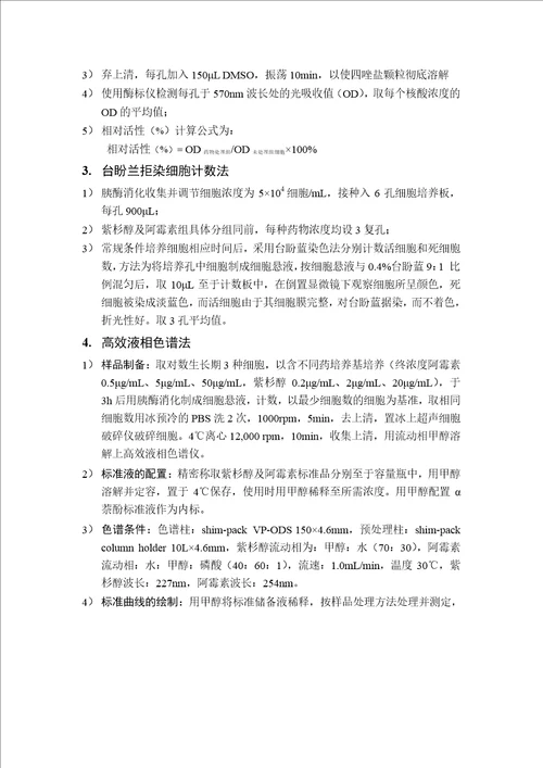 胞质MCSF对人乳腺癌MCF7细胞抗肿瘤药物抗性的影响肿瘤学专业毕业论文