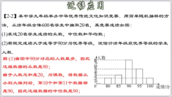 第二十章 数据的分析 章节复习【2024春人教八下数学同步优质课件】（共32张PPT）