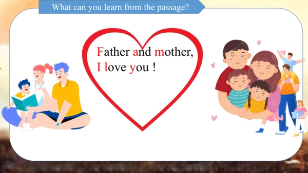 Unit 3 Family ties Understanding ideas（课件）2024-202
