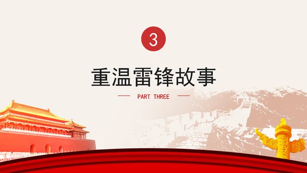 3月5日学雷锋纪念日主题班会PPT课件