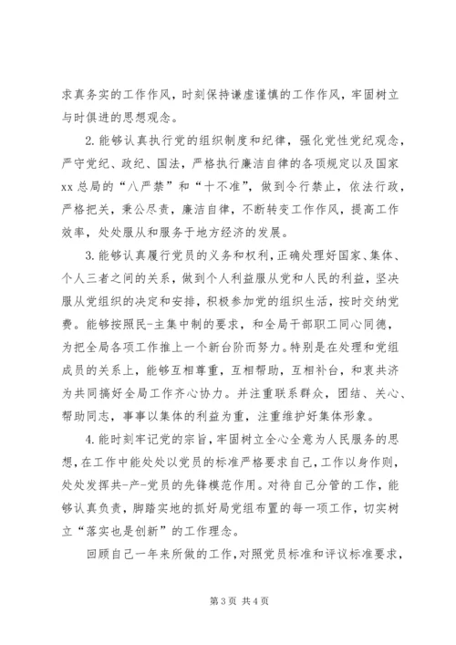 社区党员自我鉴定范文 (2).docx