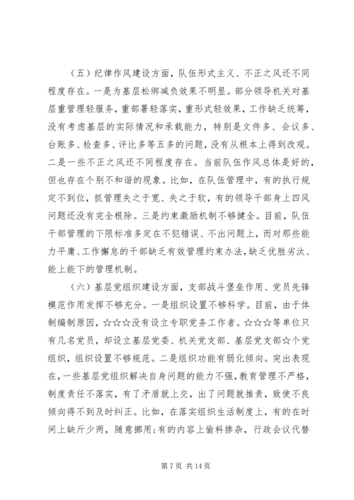 教育党建工作专题调研情况的报告.docx