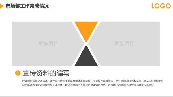 2019市场部销售年终工作总结PPT模板