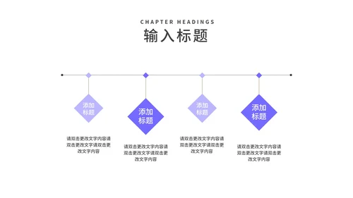 小清新紫色学生毕业论文答辩汇报PPT模板