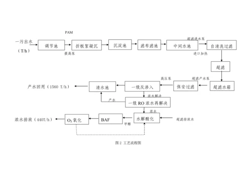 废水深度处理专题方案.docx