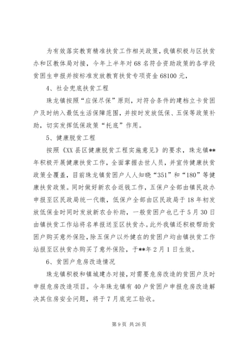 扶贫工作总结与下步工作计划（5篇）.docx