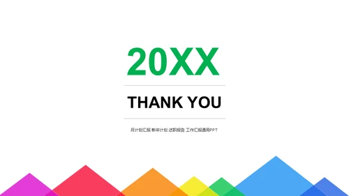 工作年终总结商业计划汇报通用PPT模板