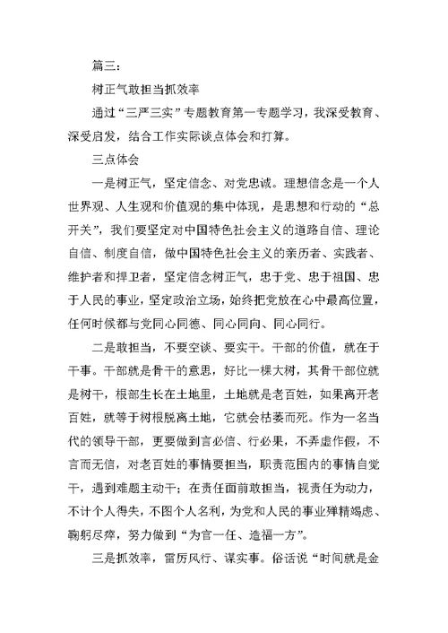 市委中心组“三严三实”第一专题学习研讨总结3篇