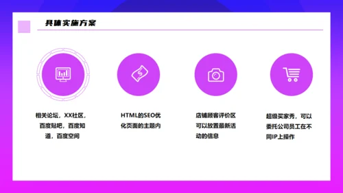 渐变入驻商城策划方案通用PPT模板