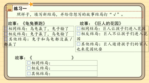 统编版语文四年级下册第八单元 习作：故事新编（课件）