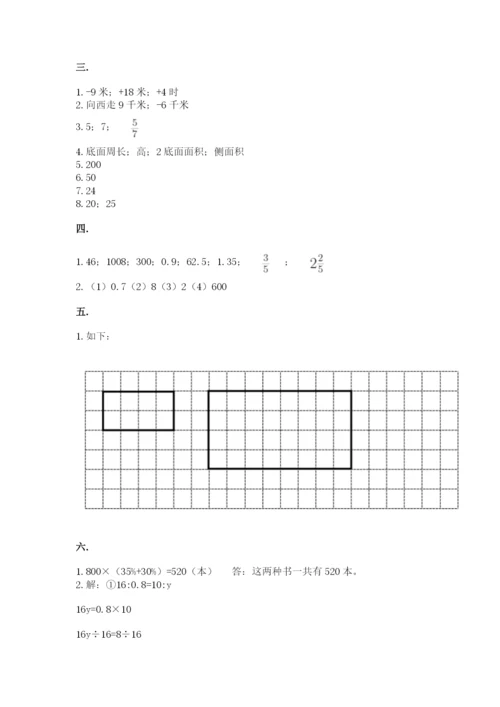 青岛版小升初数学模拟试卷附参考答案（达标题）.docx