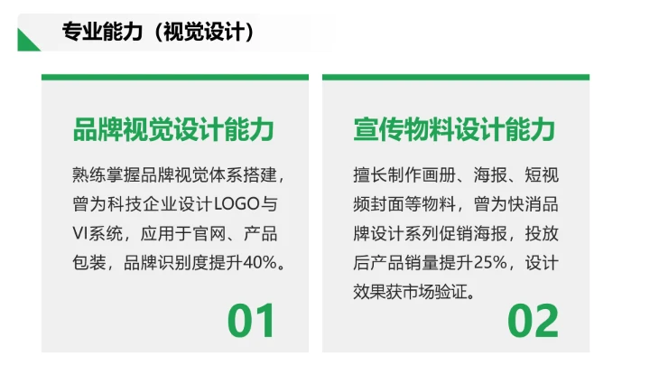 视觉传达与设计专业大学生求职个人能力综合展示职业生涯规划PPT5