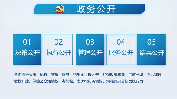 蓝色党支部年终工作计划述职报告PPT