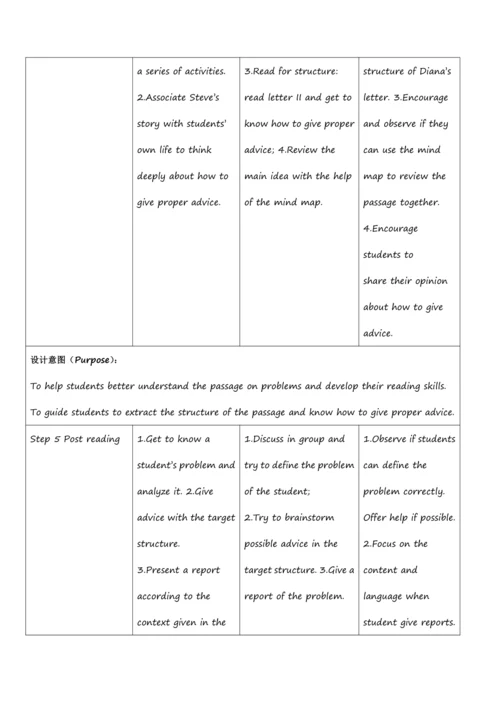 外研版九年级上册 Module 6 ProblemsUnit 2大单元整体设计